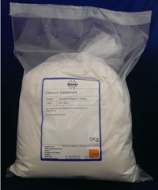 Calcium Carbonate High Quality Chalk - Cosmetics etc