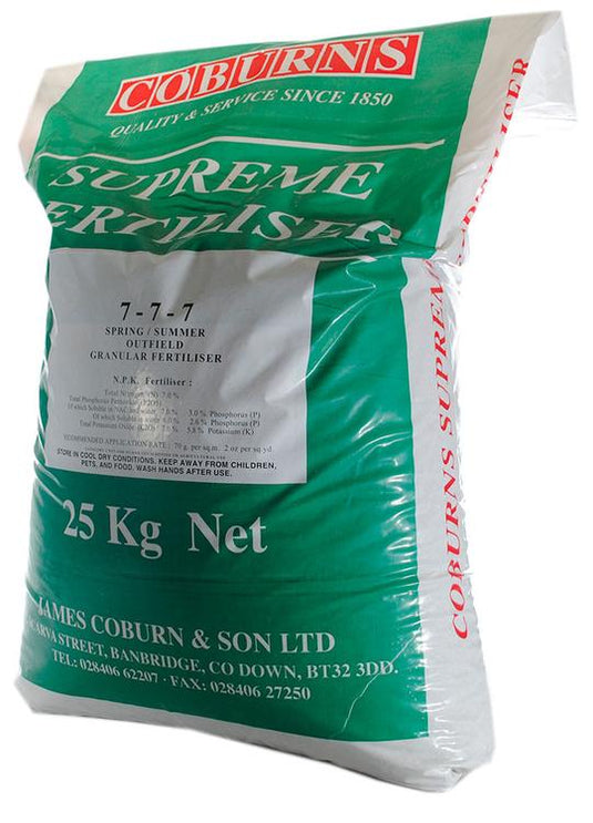 Spring & Summer Outfield Granular Fertiliser 777