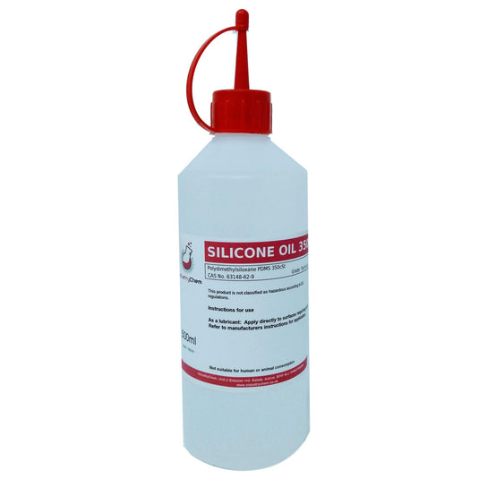 Silicone Oil 350 cPs (Polydimethylsiloxane PDMS) Lubricant / Oil Bath / Release Agent / Treadmill Oil