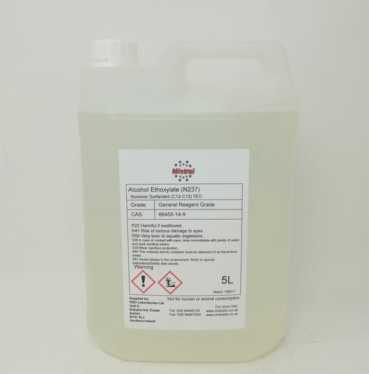 Alcohol Ethoxylate - Nonionic surfactant  C12-C13 7EO (N237)