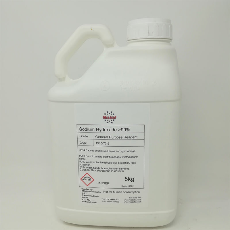 Load image into Gallery viewer, Sodium Hydroxide - Caustic Soda 99% min - High quality pearls/prills