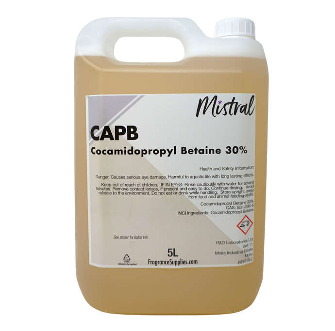 Cocamidopropyl Betaine 30% (Amphoteric Surfactant) - CAB CAPB