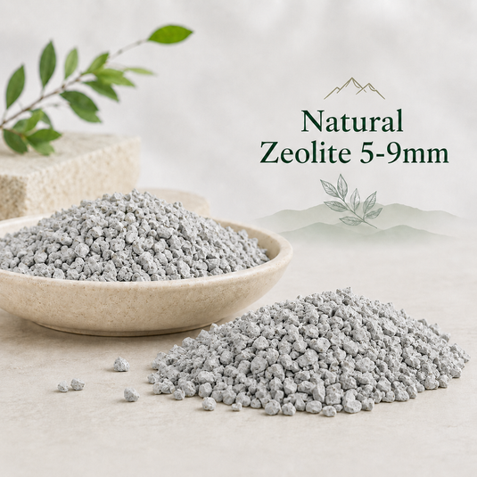 Zeolite - Natural Clinoptilolite 5-9mm - Land Remediation & Water Treatment - Ponds & Aquariums