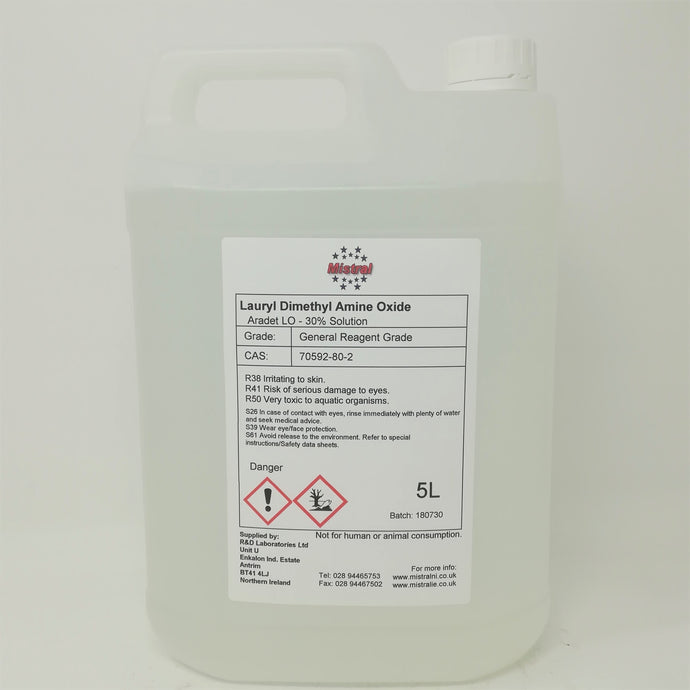 LAO - Lauryl amine Oxide - Lauramine Oxide (Softwash Surfactant)