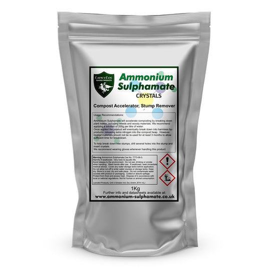 Ammonium Sulphamate (Sulfamate) - Compost Accelerator, Flame retardant
