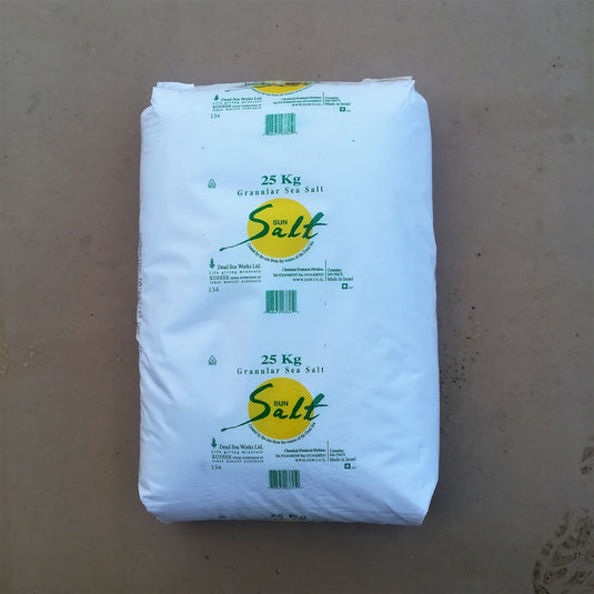 Sea Salt Granular - Sodium Chloride NaCl 99.5% - From the Dead Sea