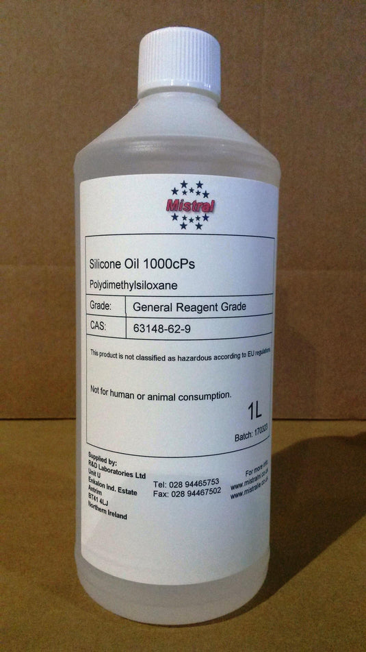 Silicone Oil 1000 cPs  (Polydimethylsiloxane PDMS)